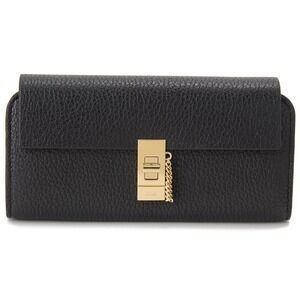 Chloe Drew Long Wallet Black